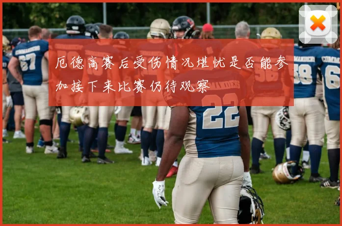 厄德高赛后受伤情况堪忧是否能参加接下来比赛仍待观察